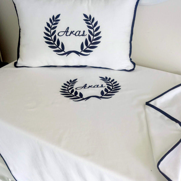 Personalized Ornament Pipe Pillow And Blanket Set Welcome To My